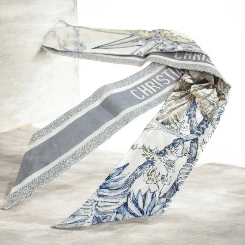 DIOR Floral Silk Scarf 😍🌸